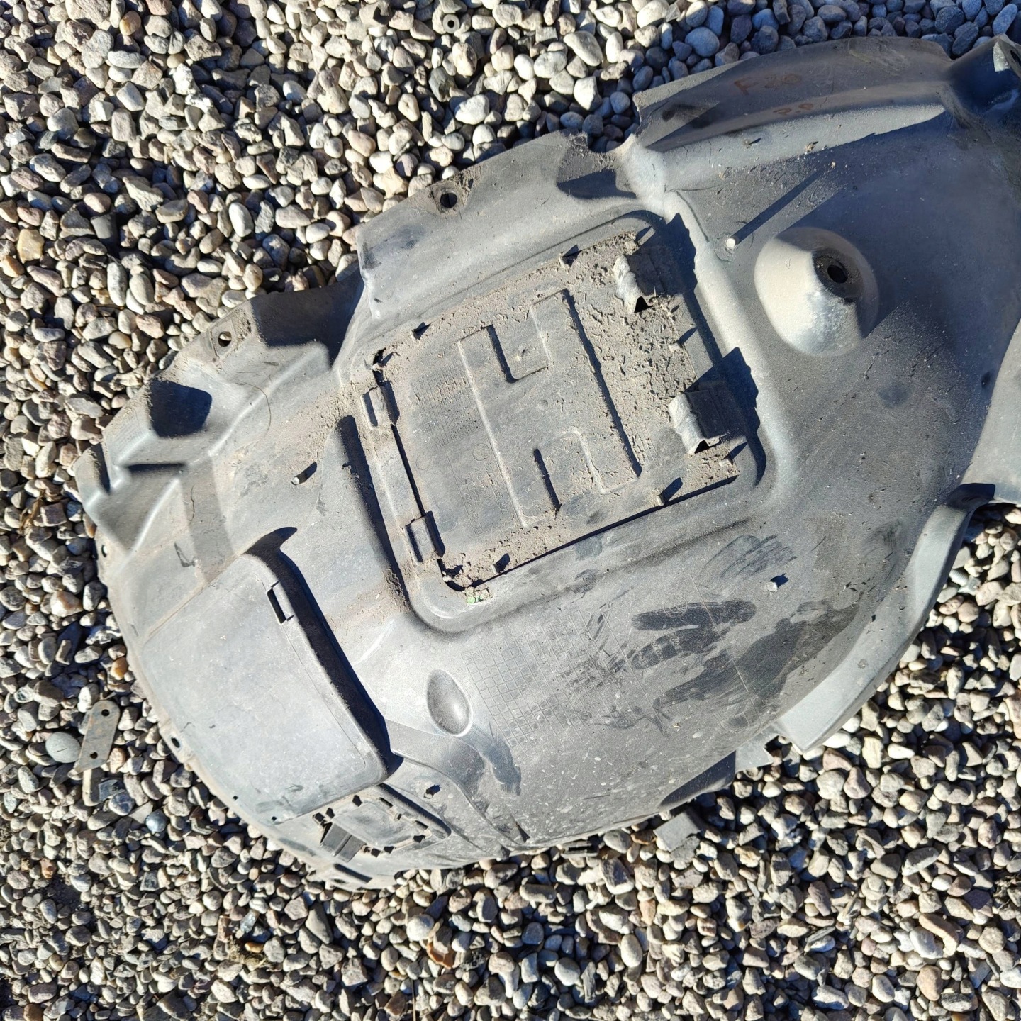 BMW 1 F20 F21 2018 front side right mudguard front