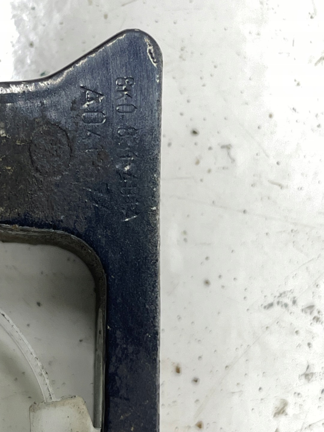 AUDI A5 LX5R hinges door left left front lower + upper PARA KOMPLET