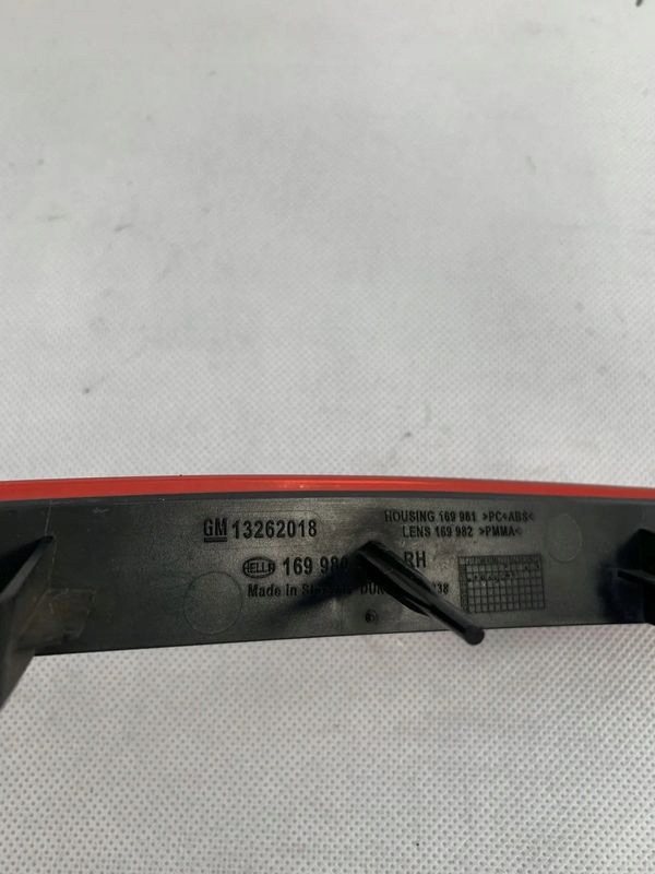 Opel Astra 4 IV J 10r hb Odblask right rear part rear 2010 hatchback