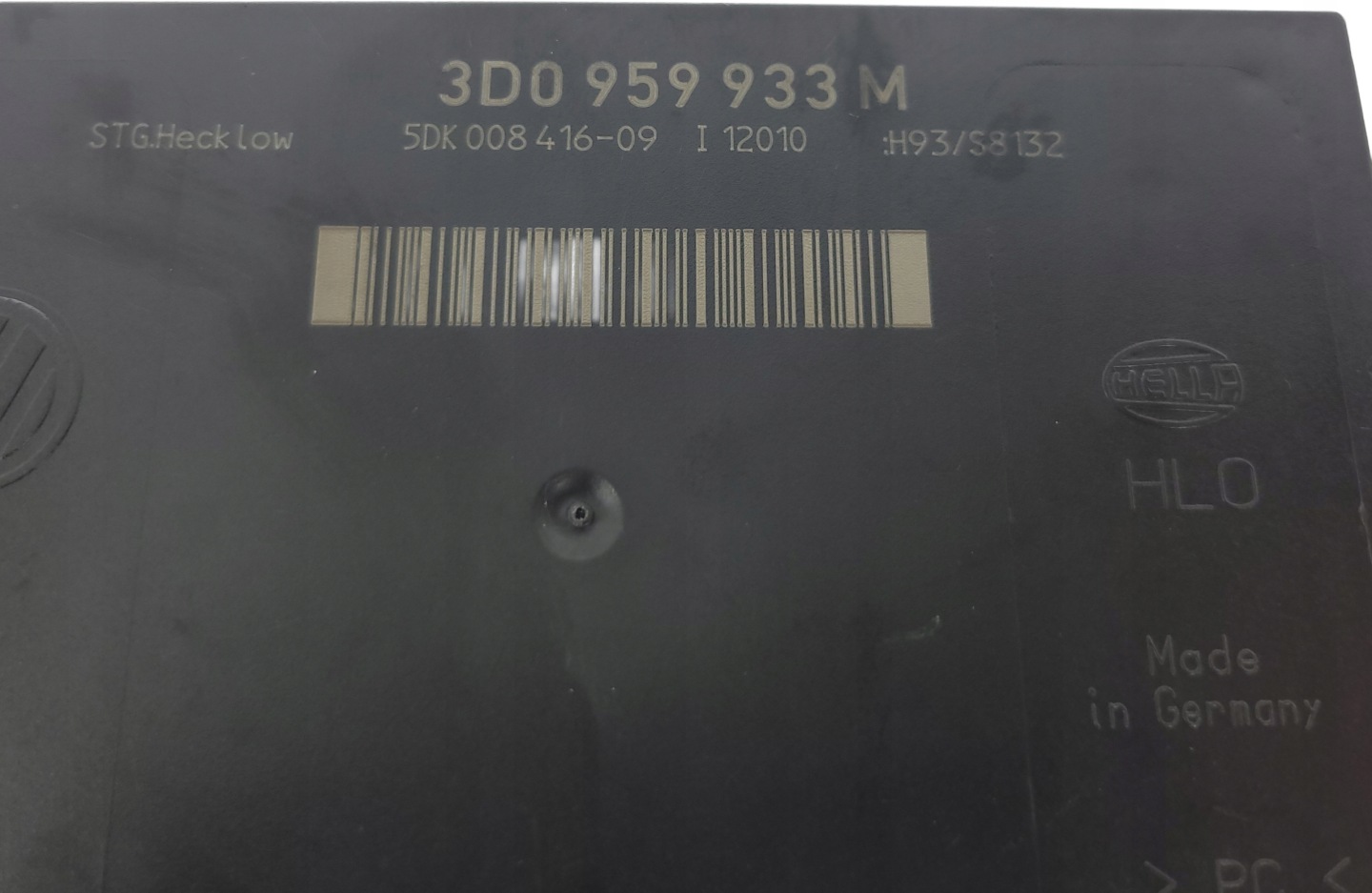 VW PHAETON II LIFT module control unit KOMFORTU 3D0959933M