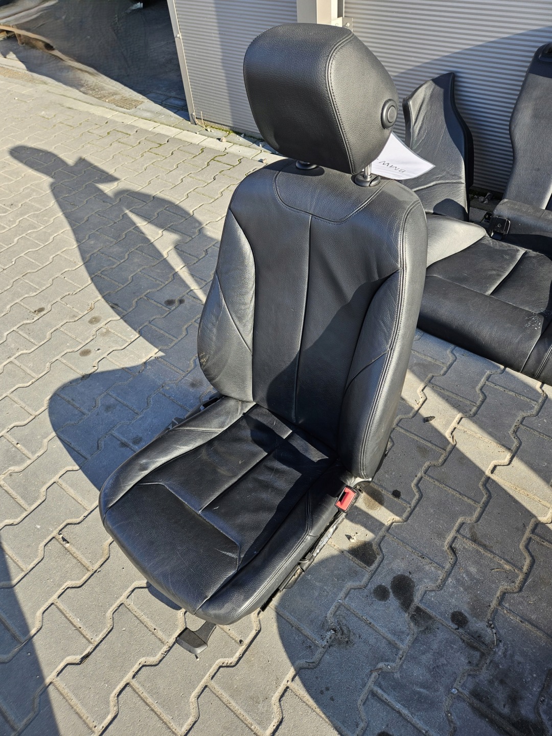 BMW 4 F36 Sitze SIEDZISKO heck Leder GRZANE