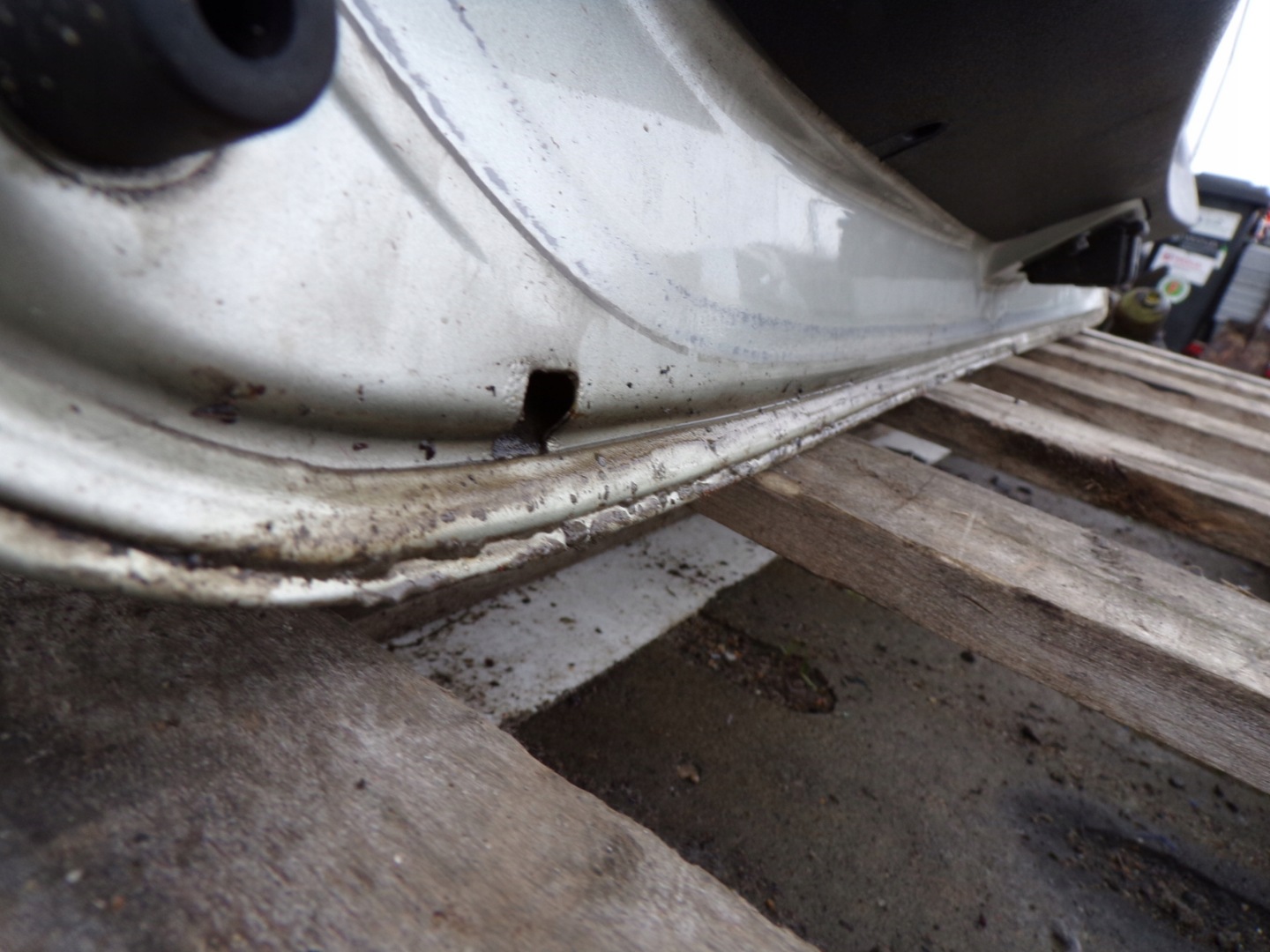 trunk door boot rear TOYOTA VERSO 2