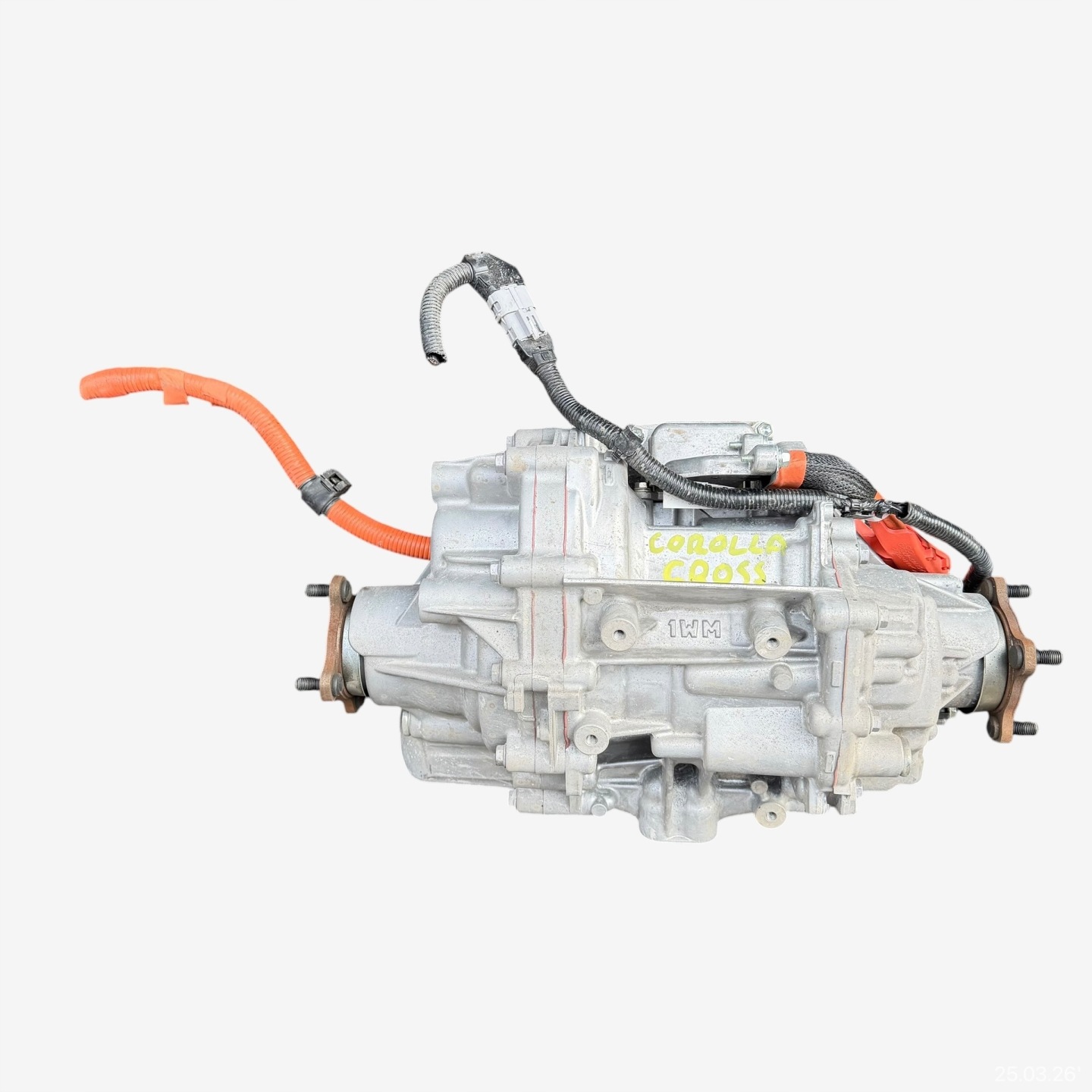 differential engine electrical TOYOTA COROLLA CROSS 2025 ROK 2.0 HYBRID