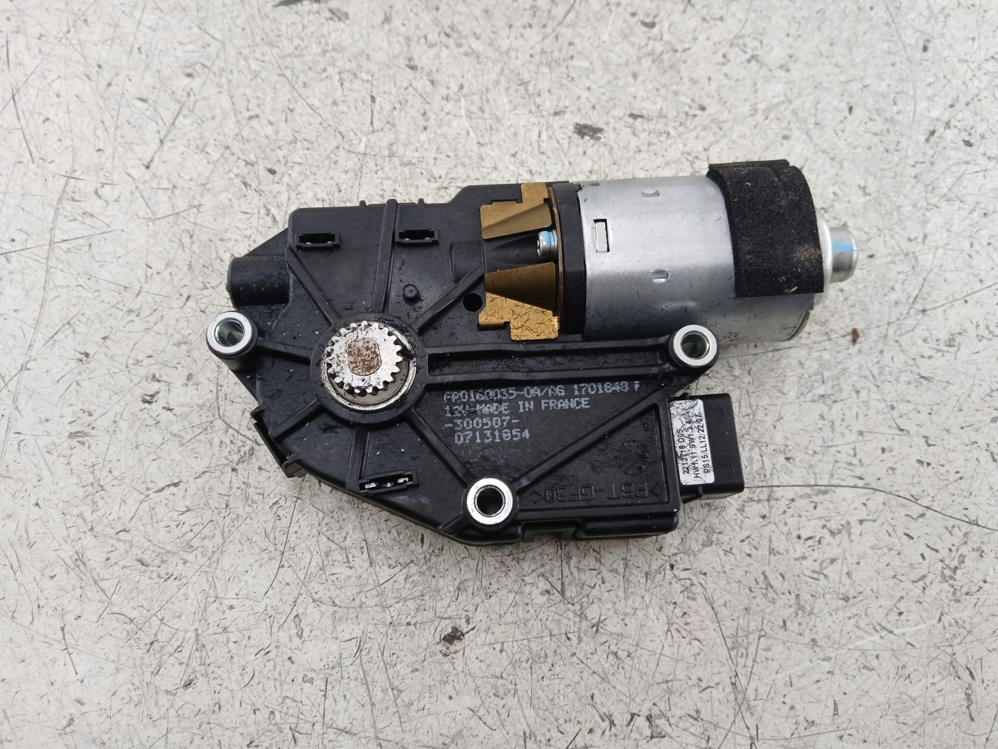 PEUGEOT 407 Motor Schiebedach