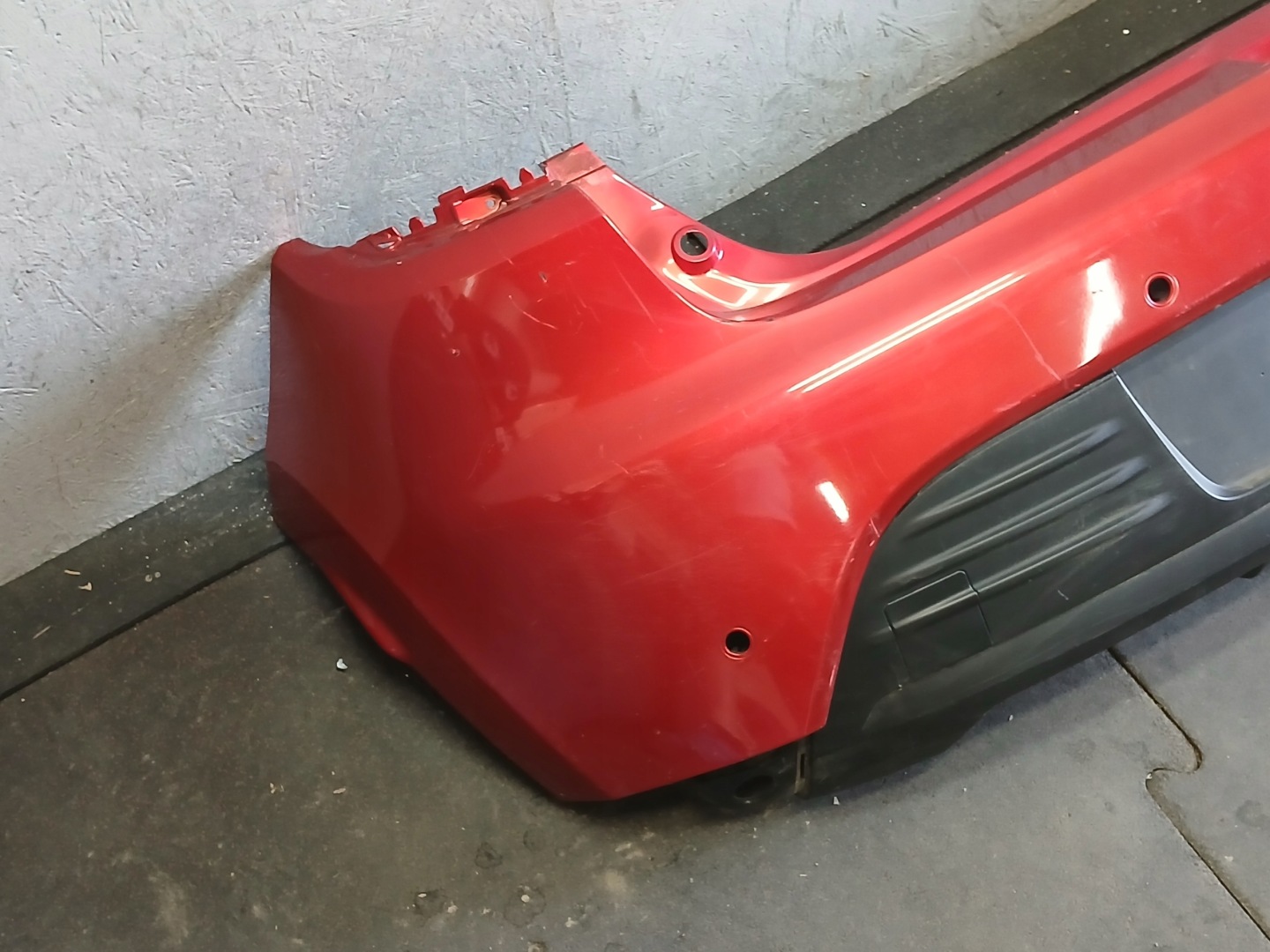 bumper rear part RENAULT CLIO HB LIFT 16
