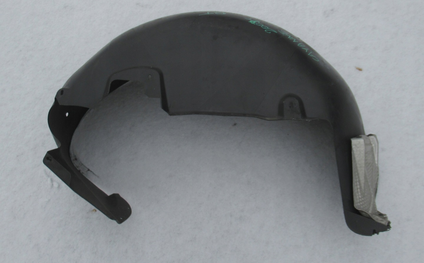 PORSCHE CAYENNE 09R mudguard right rear part 7L5810970