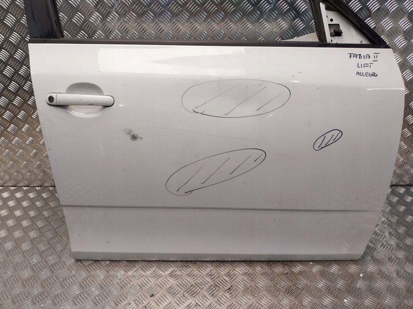 door front right SKODA FABIA II LIFT 07
