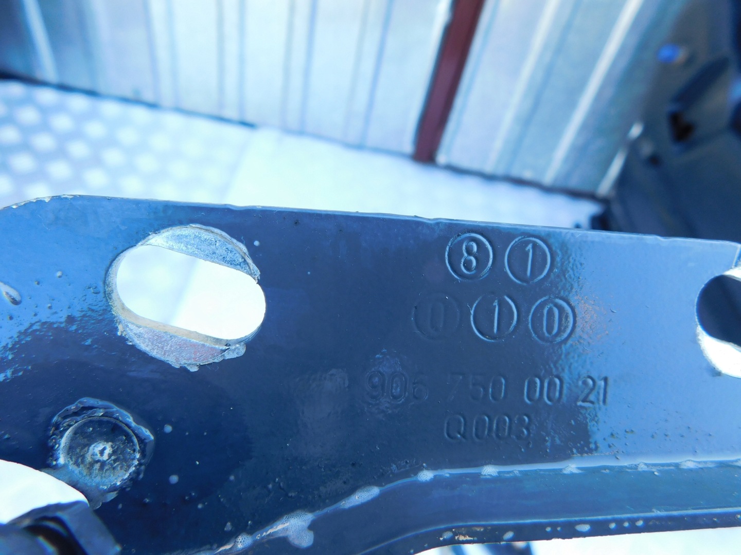 Sprinter 906 VW Crafter hinges hinge bonnets komplet 2 szt