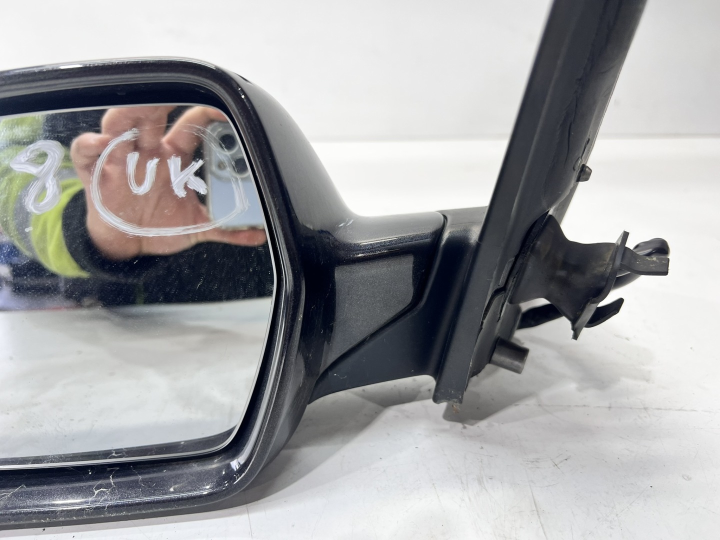 mirror exterior right AUDI A4 B8 LIFT LZ7L 6+2 PIN