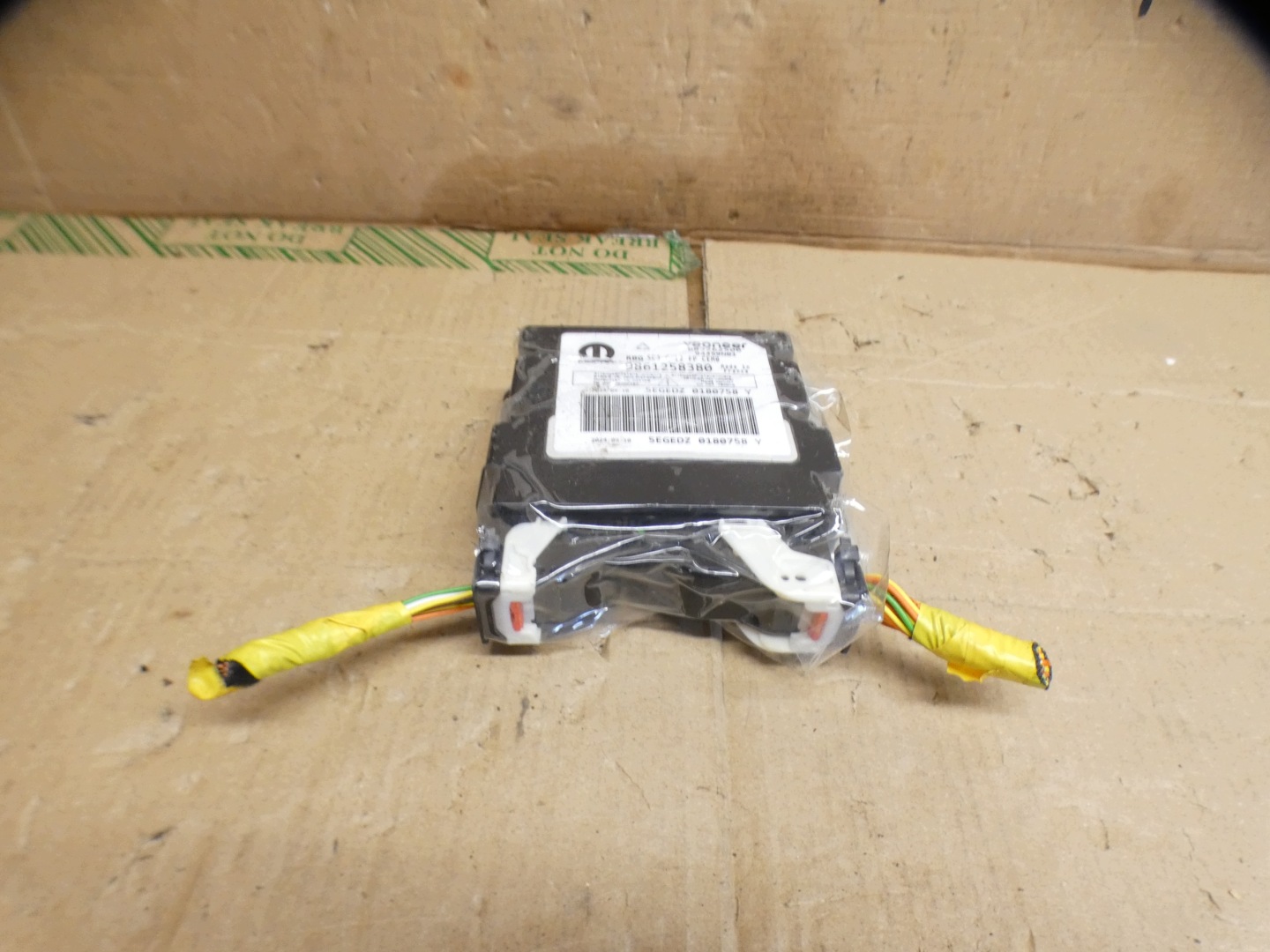 SENSOR modulo airbag airbag 9861258380 JEEP AVENGER 25R