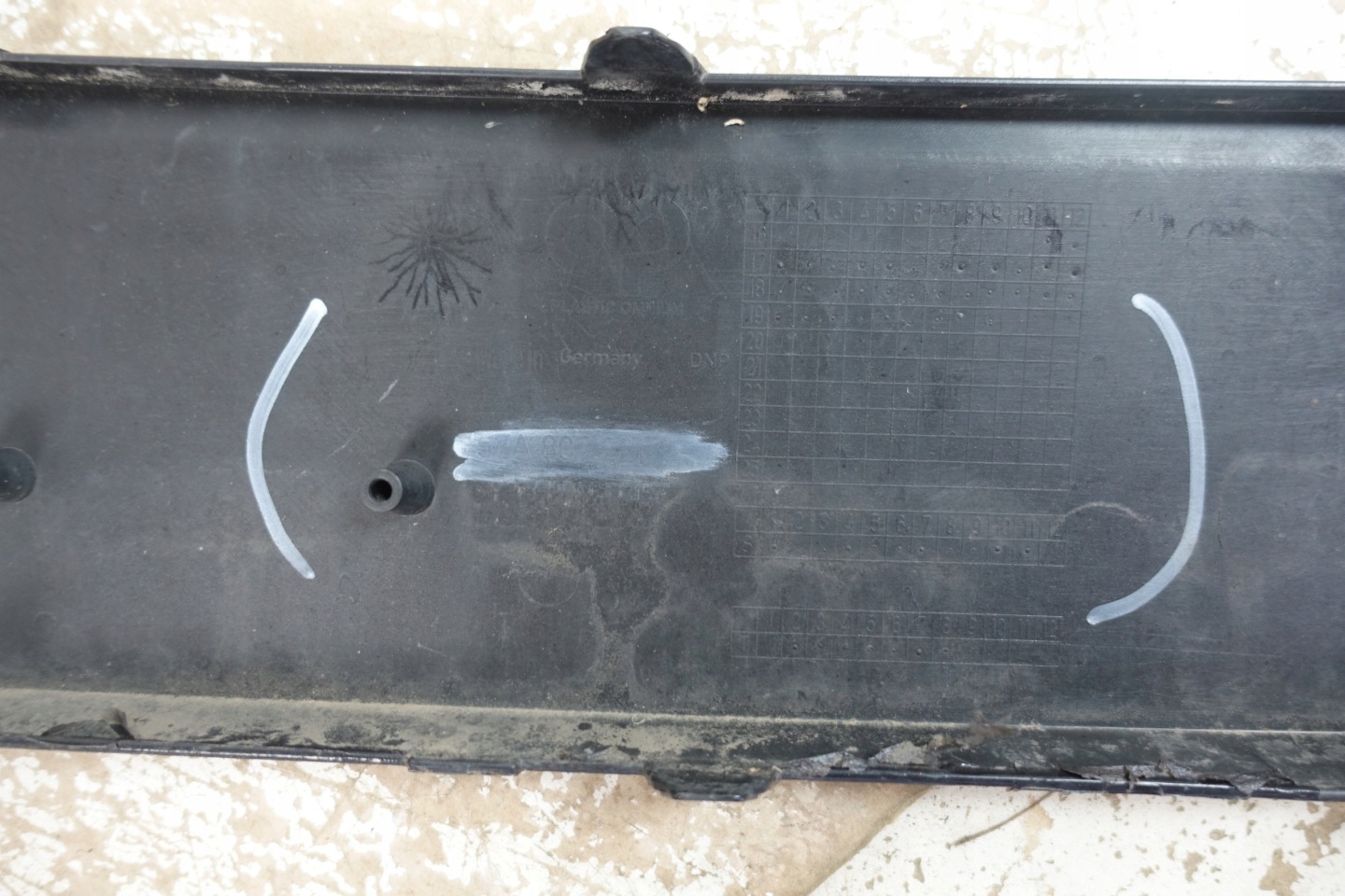 SKODA KAROQ 57A 2017- bumper front front 57A807221