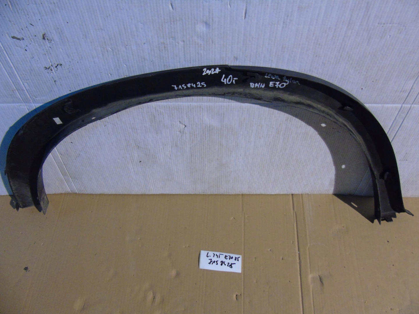 IDEALNA modanatura parafango sinistra posteriore BMW X5 E70 1
