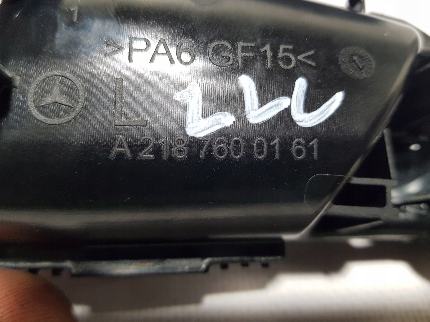 MERCEDES CLS W218 handle inner left rear part front rear front
