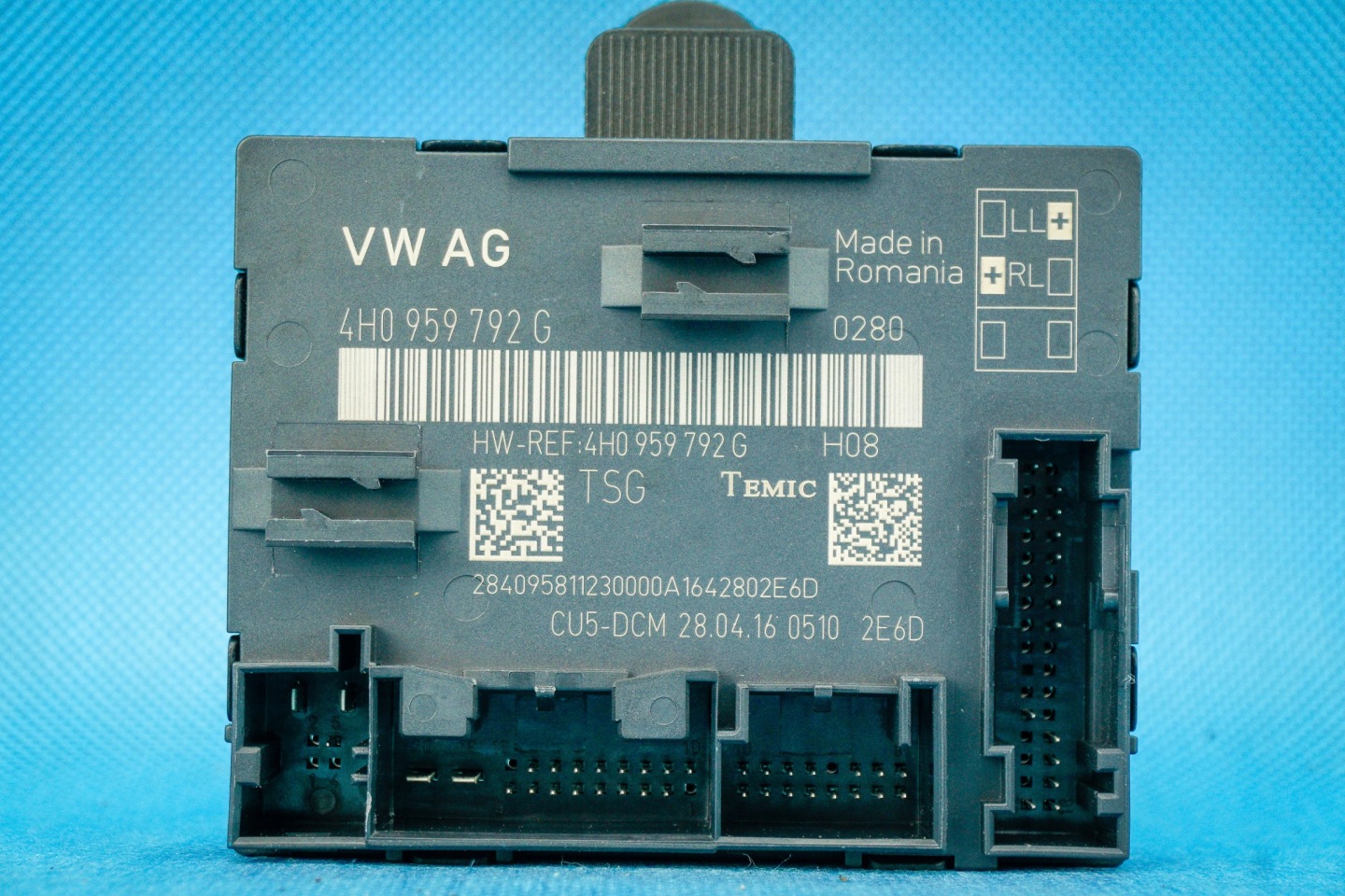 control unit door front right Audi A8 S8 4H 4H0959792G dociag