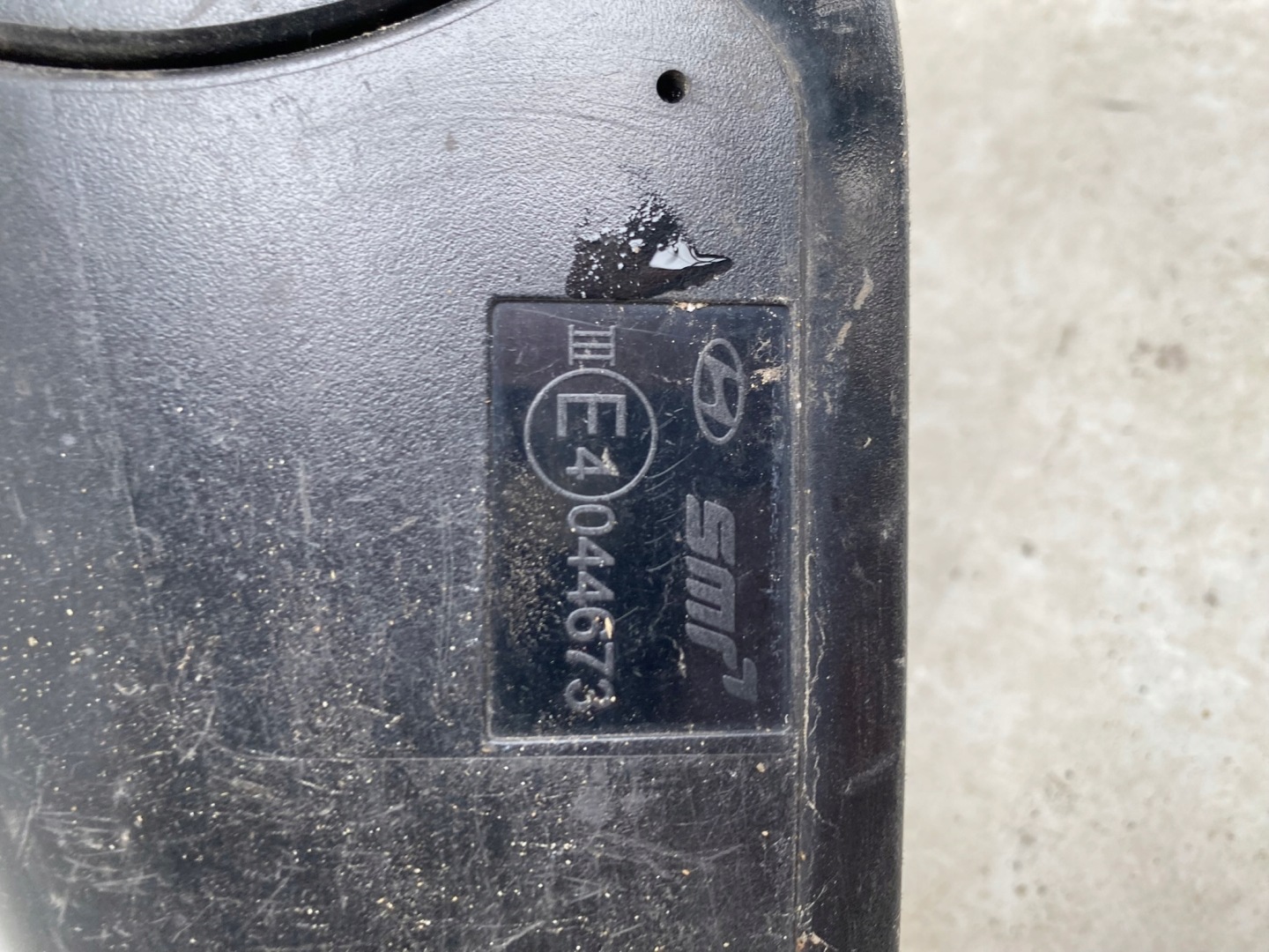 HYUNDAI TUCSON III 15- mirror right exterior E4044673