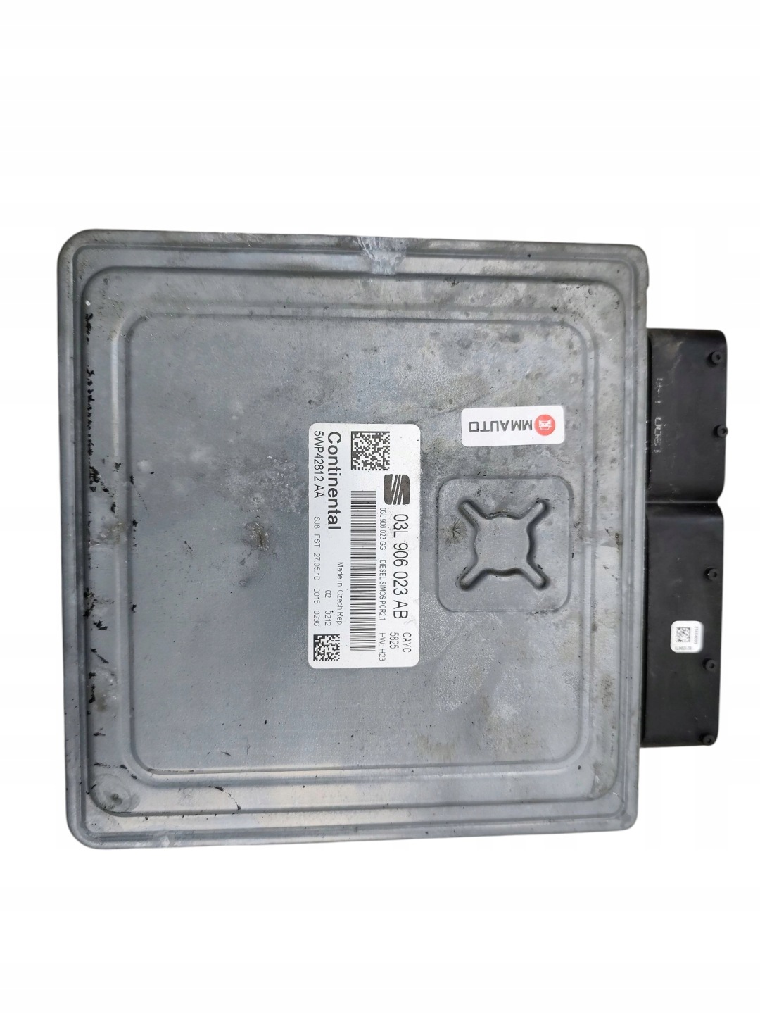 computer control unit of the engine SEAT LEON II LIFT 1.6 TDI 105KM 03L906023AB