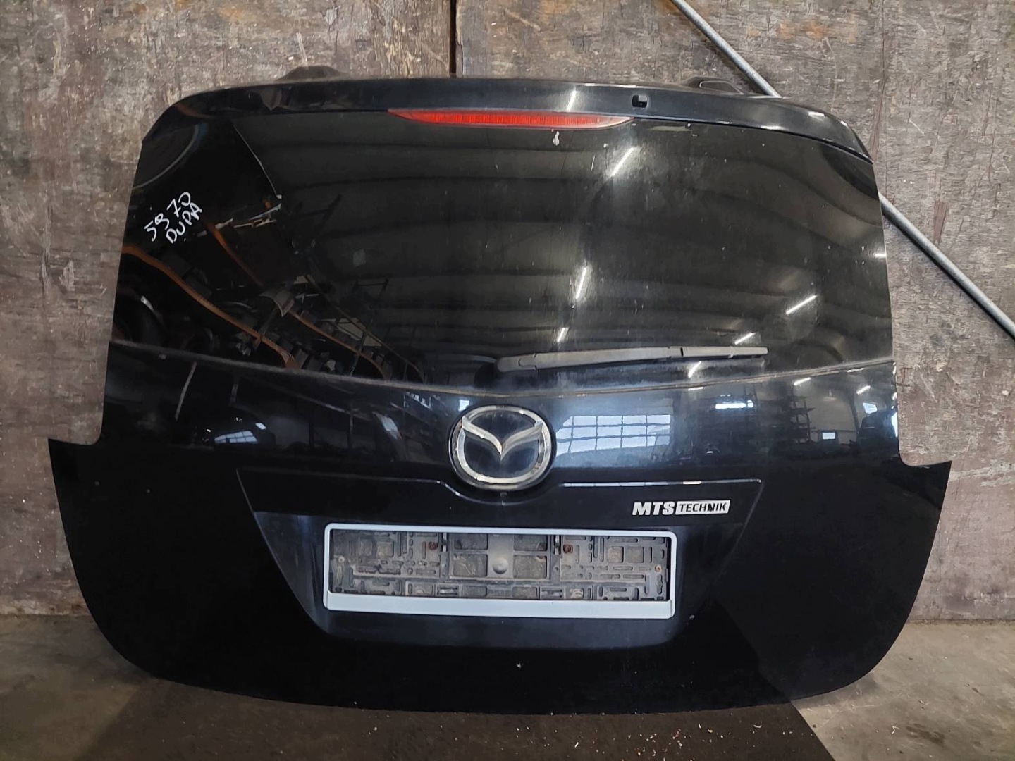 complete rear part MAZDA 5 and A3F trunk door boot bumper rear part lights