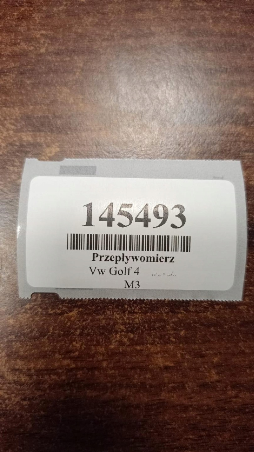 VW GOLF IV 1.9 D flow meter 0280217121