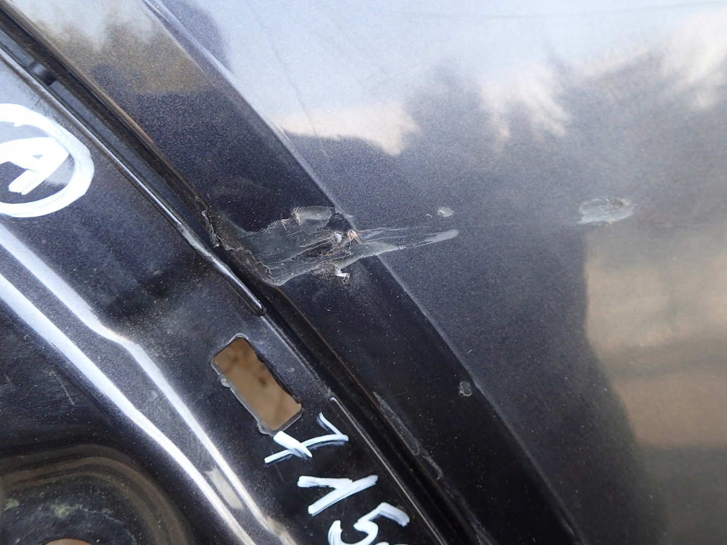 bumper corner left rear part rear HONDA HRV RU 2015