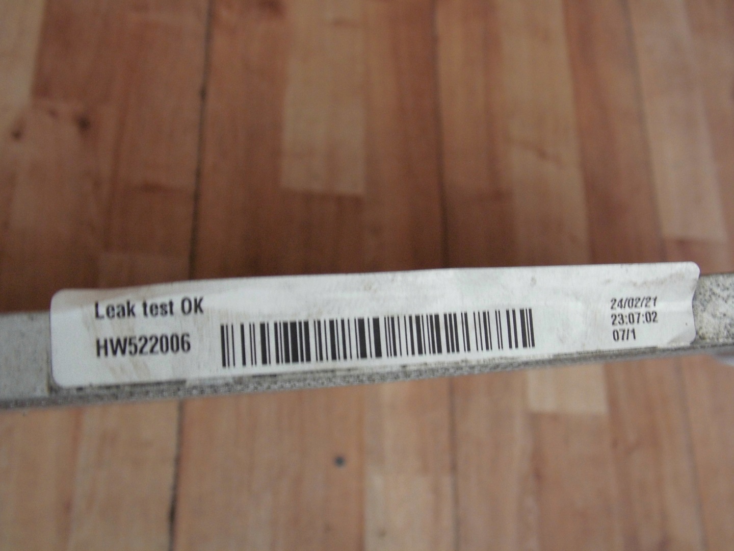 Volvo XC60 II air conditioning radiator capacitor,