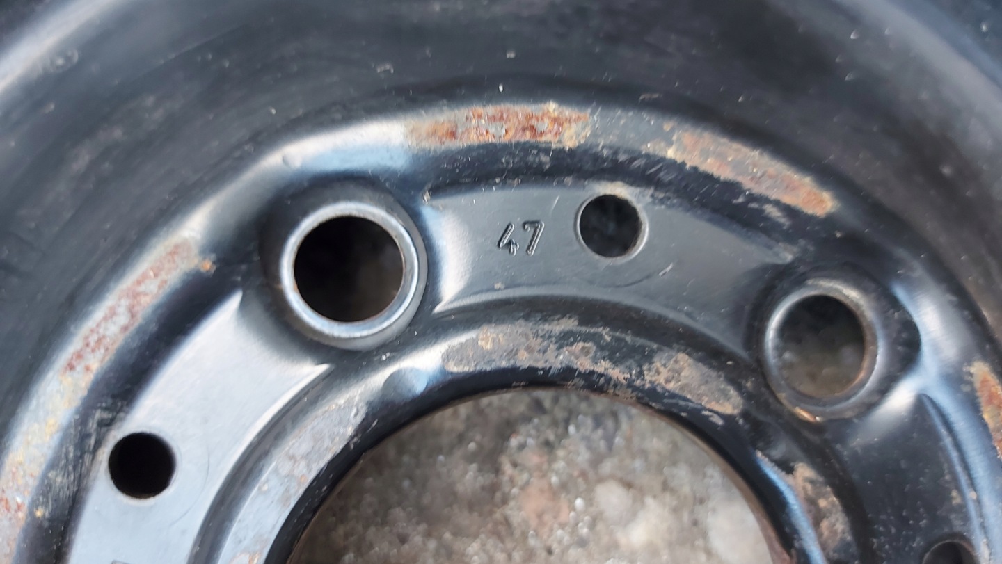 discs disc metal 15 BMW 3 E46 E36 5x120 ET47 6,5"