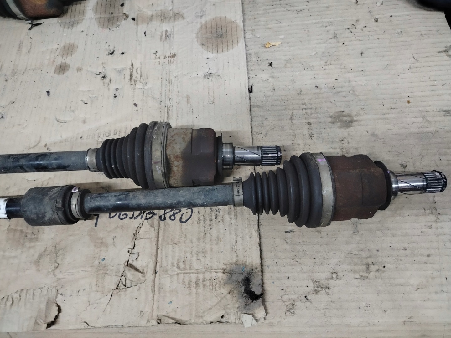 semi-axis left right Opel Corsa E 1.3 CDTI B13DTE 13486866 ABH6 13486867 ABH7