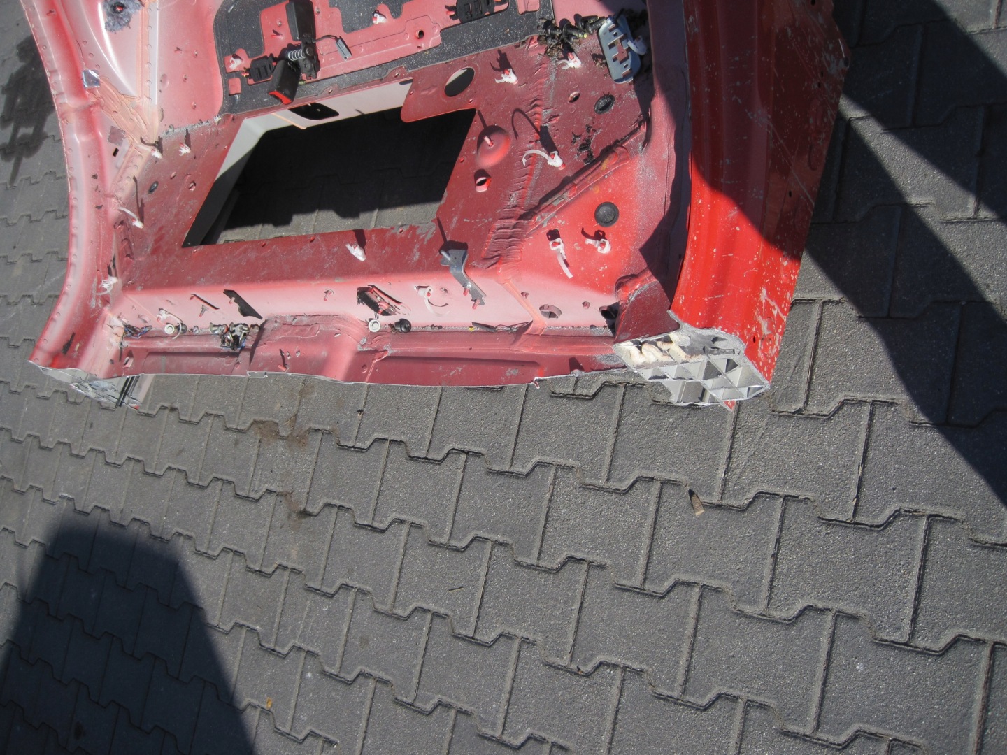 bodywork left side fender left rear part rear JAGUAR and PACE