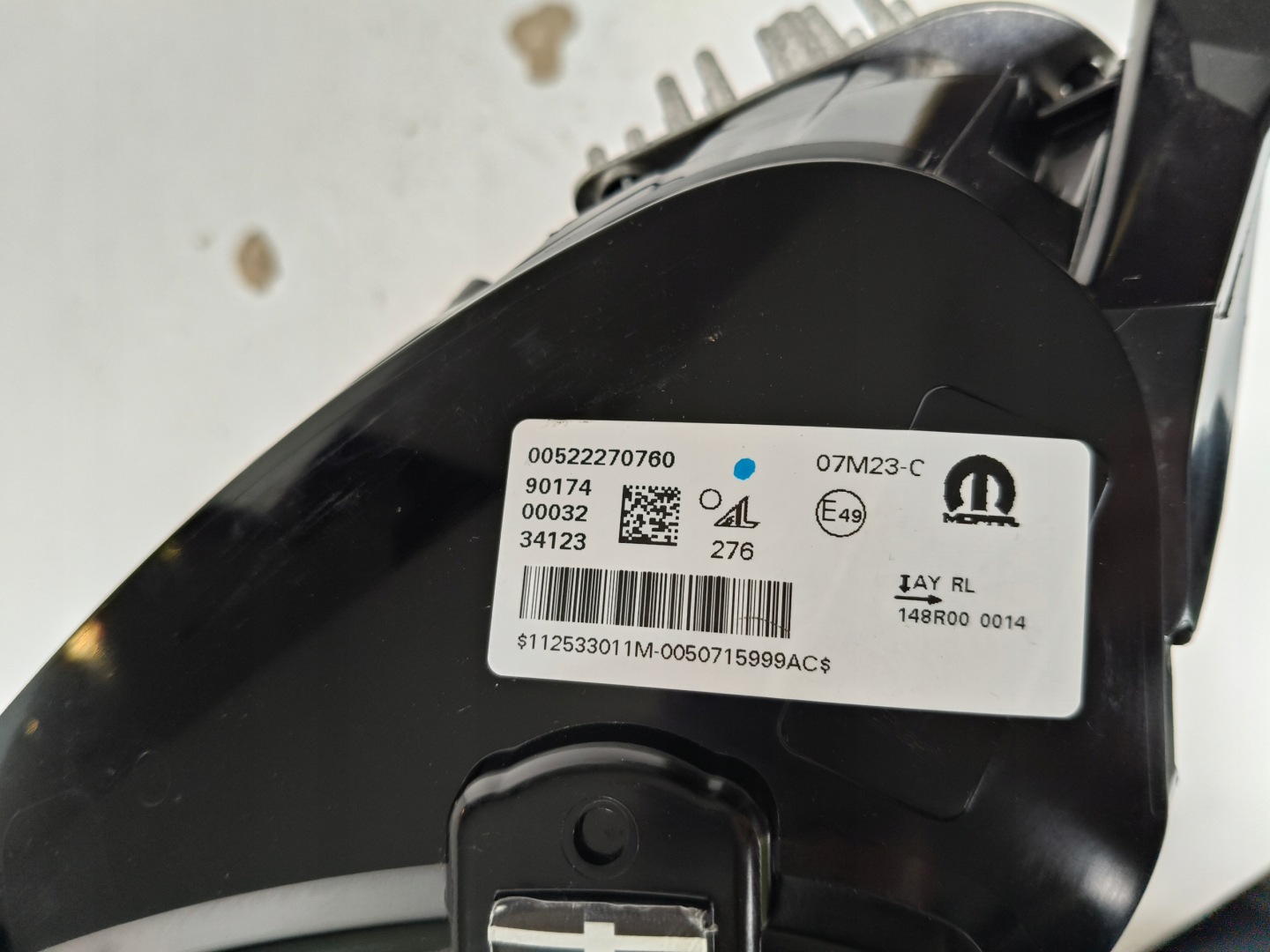 indicator left FIAT 500 II 20- LED