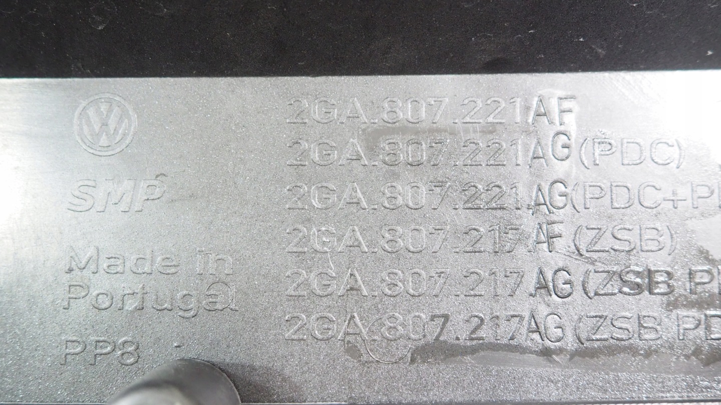 VW T Roc nárazník předek přední 2GA807221AF