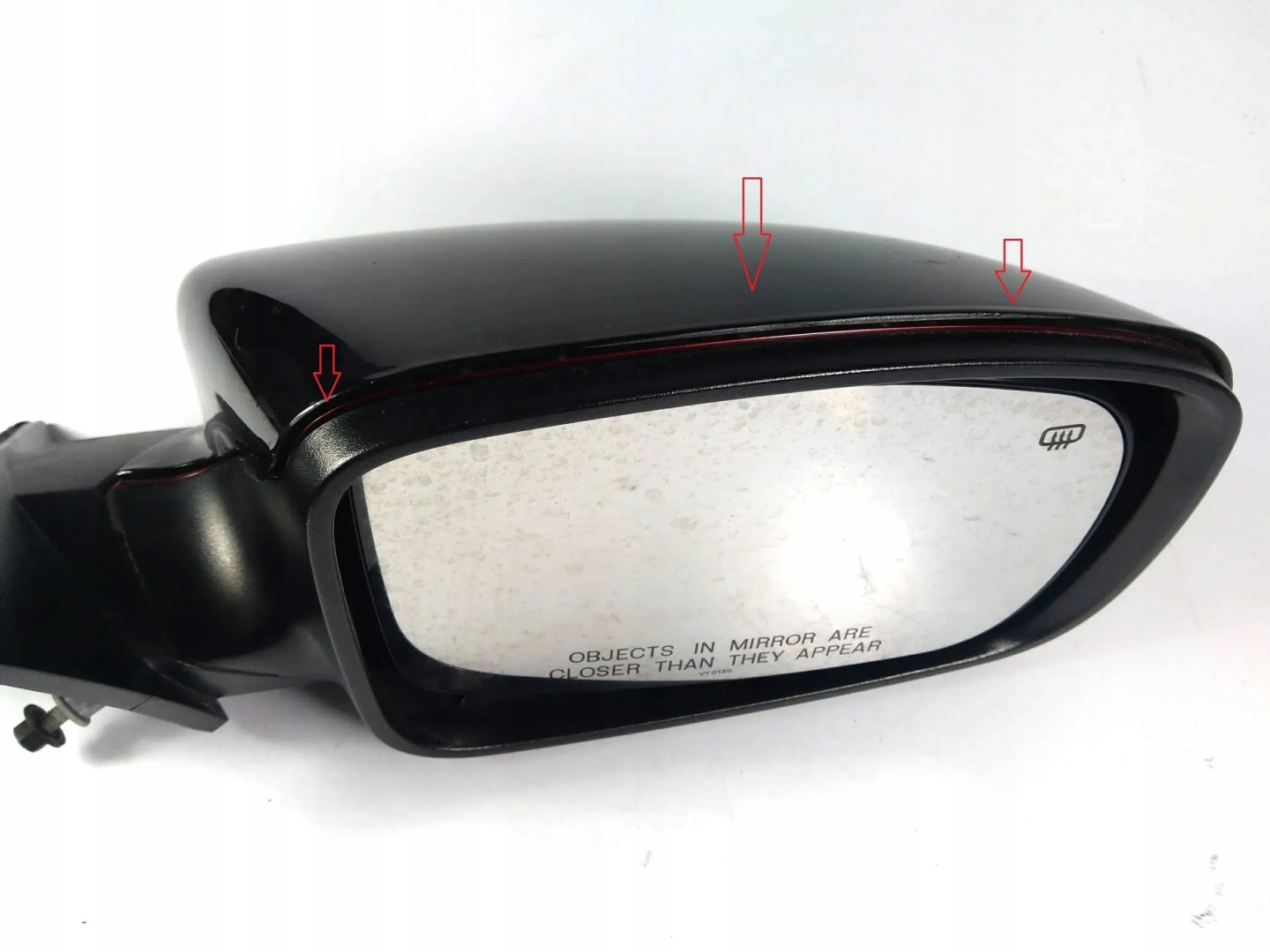 Dodge Charger 2020-22 mirror exterior right complete 9 pin
