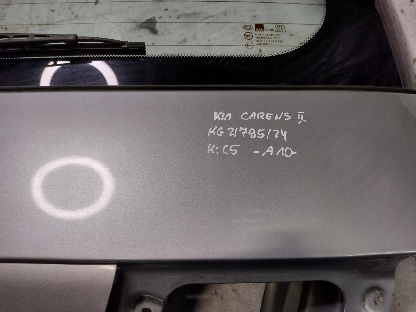 trunk door boot Kia Carens II 2 k: C5