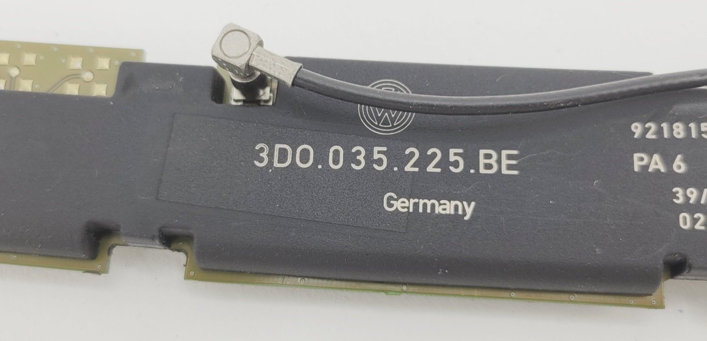 VW PHAETON e LIFT modulo Amplificatore antenna 3D0035225BE RNS 510