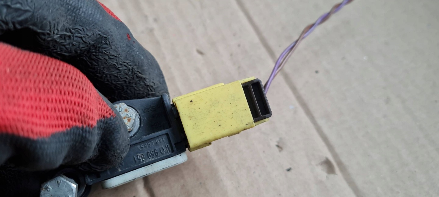 A6 C6 LIFT sensor SENSOR beschleunigungs- aufprall connector contact 4F0959651