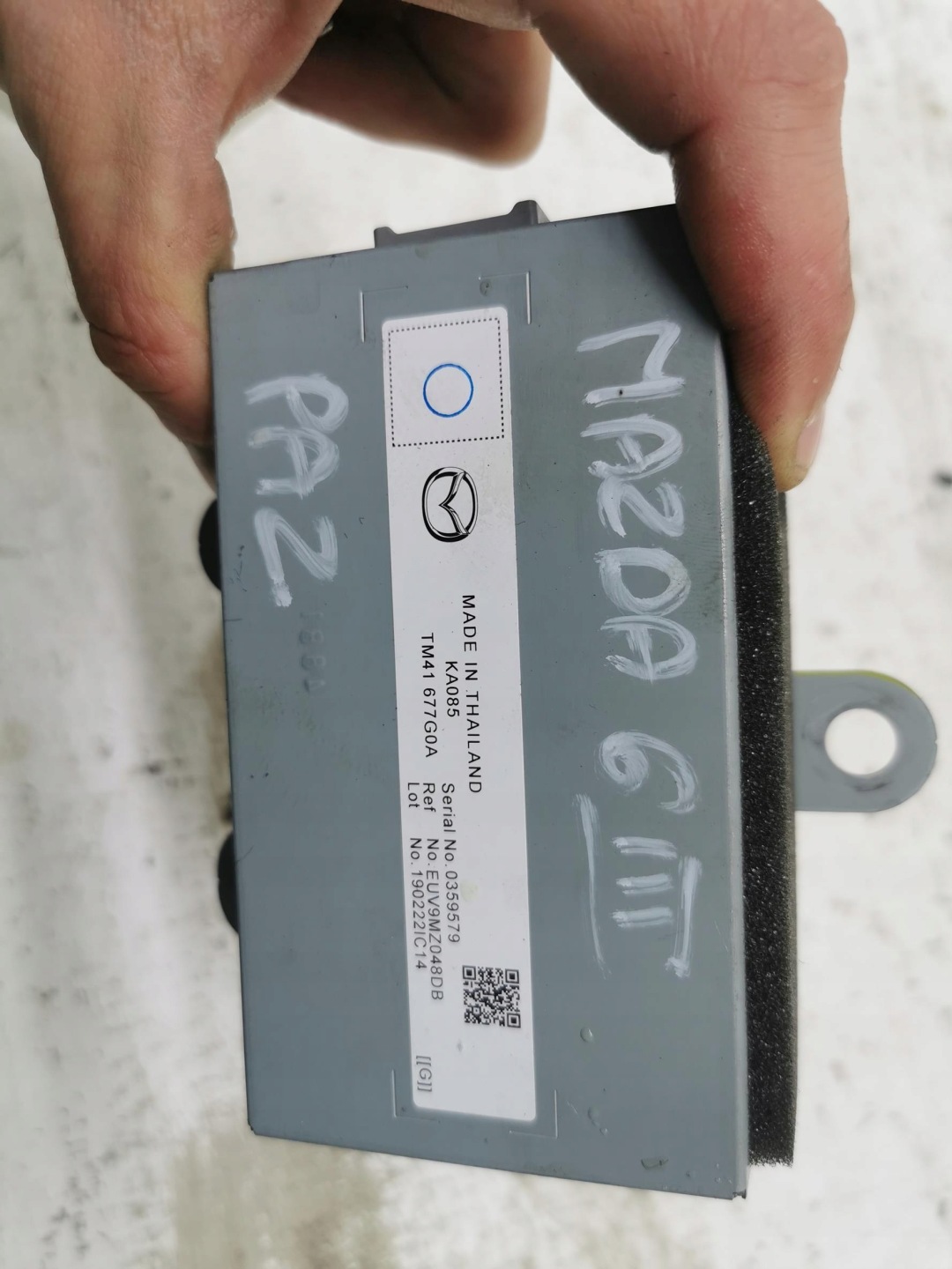 control unit KOMFORTU MAZDA 6 III LIFT GL TM41677G0A