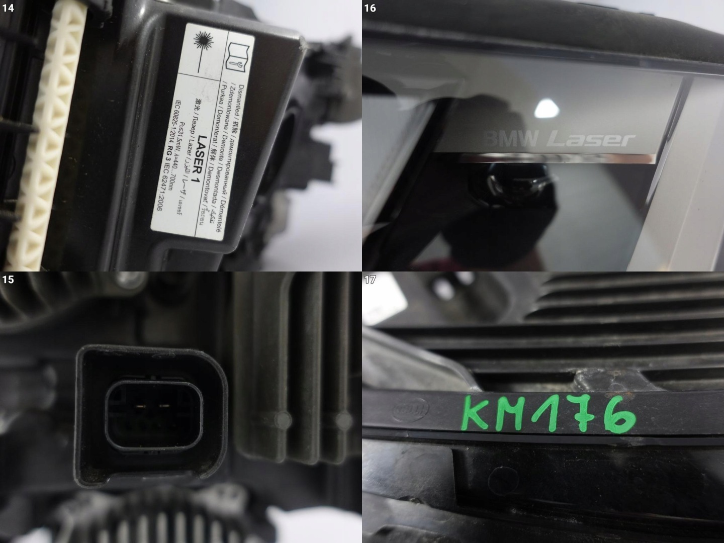 BMW iX I20 M60 21-25 light LASER right front EUROPA + MODULY