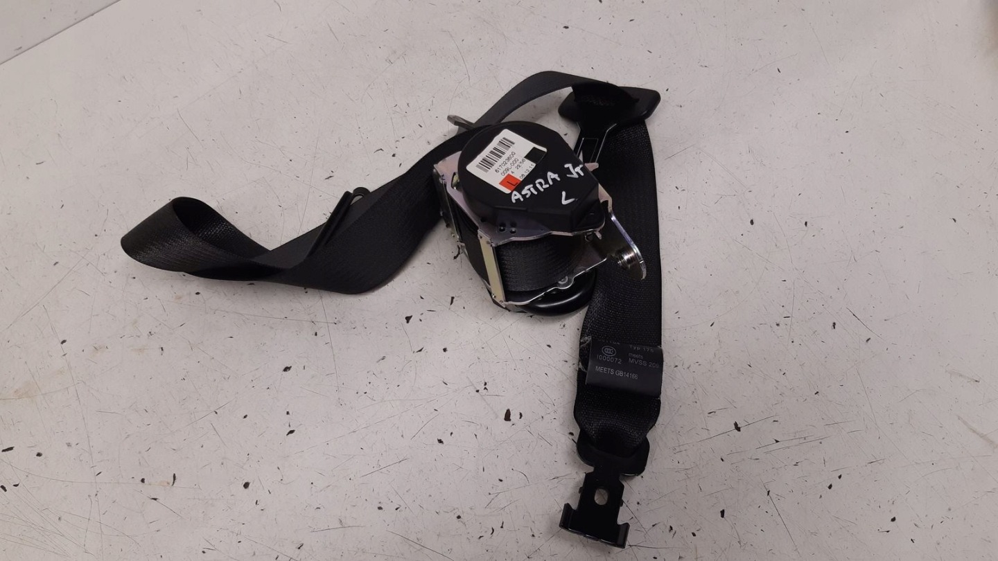 tension belt safety left front Opel Astra J 1,7 CDTI