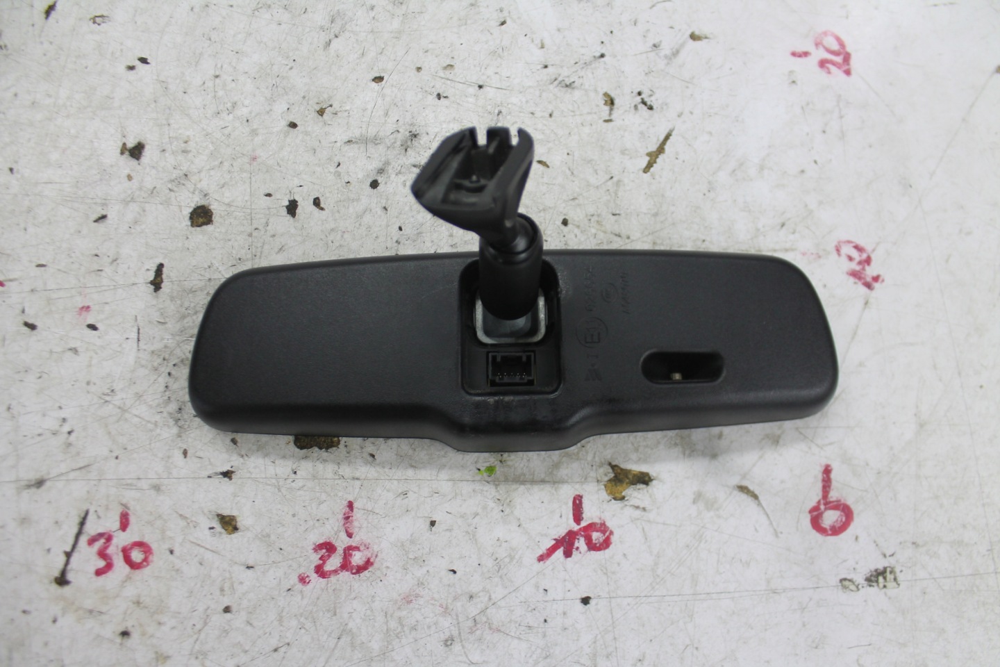 mirror inner reversely MAZDA 3 III BM 13-18