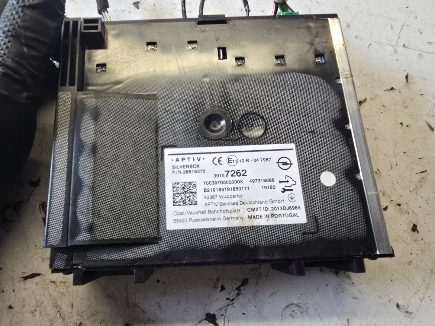 OPEL ASTRA K STACJA RADIA Navigation Module SILVERBOX 39157262