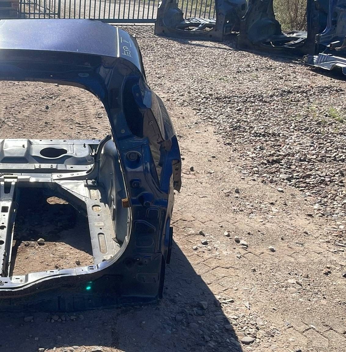 quarter rear fender side side right Renault Espace V LIft niebiesk