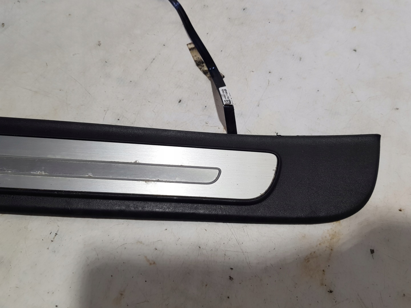 moulding of the threshold threshold cap left rear part rear AUDI A7 4G