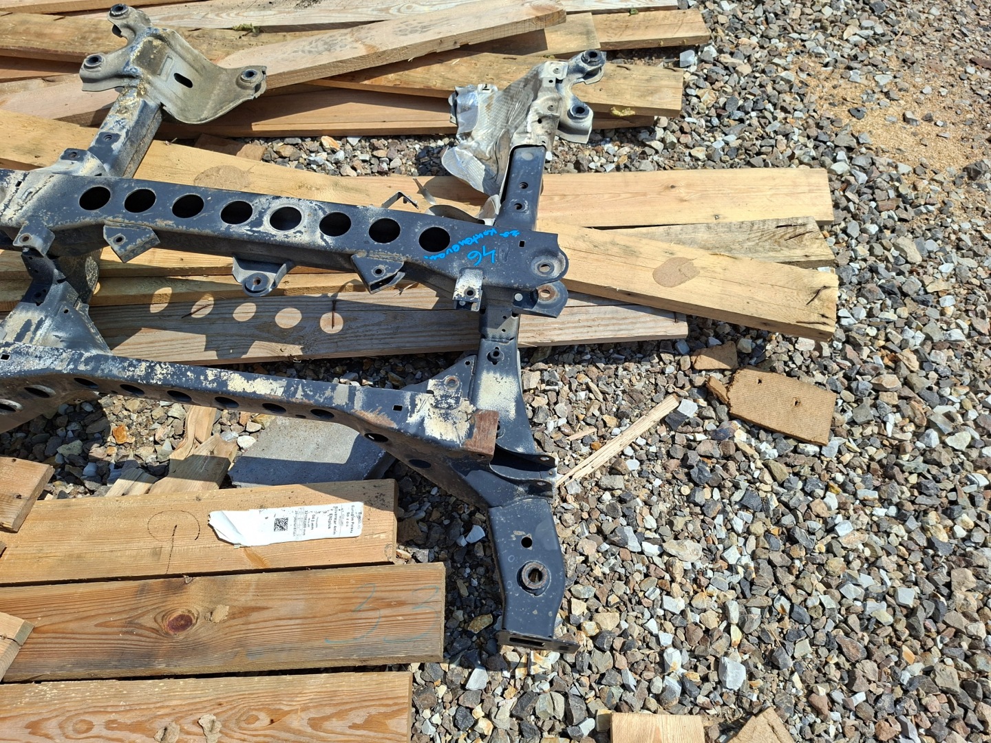subframe axle beam front MERCEDES VITO 2018R. original