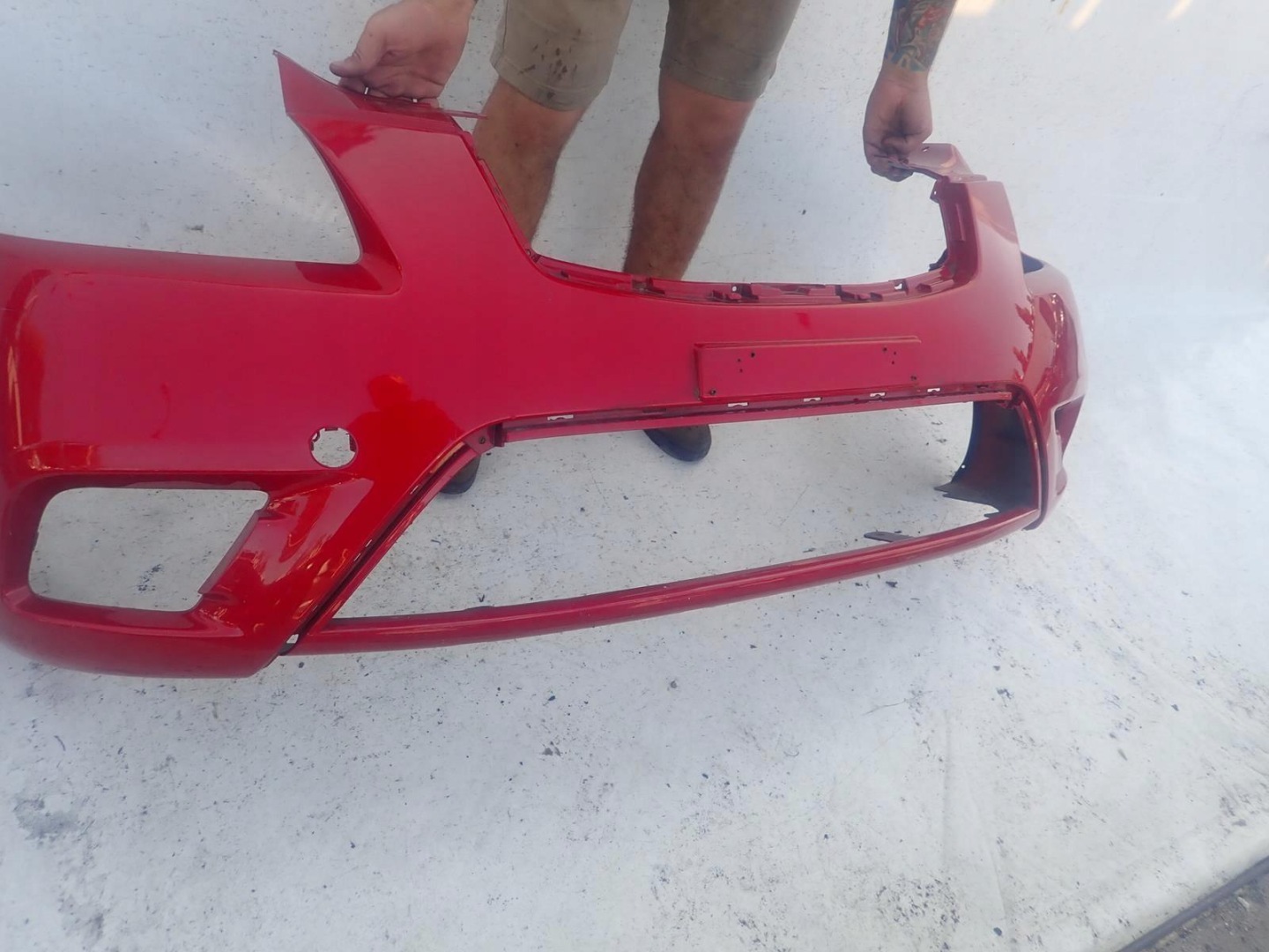 KIA RIO II 2 LIFT 09-11 bumper front front