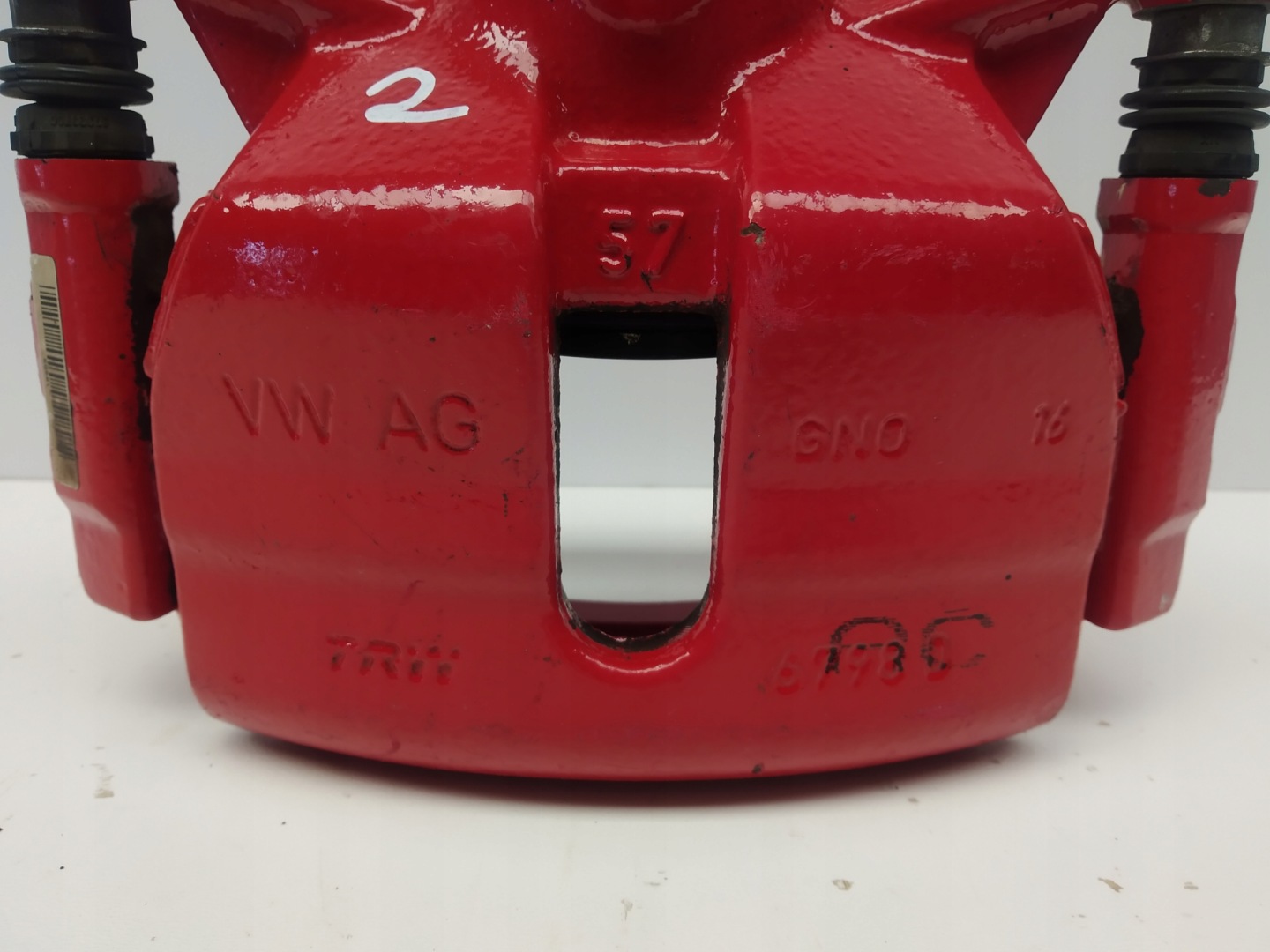 Golf VII Vw B8 Audi A3 Q3 SuperB caliper front left right 312 mm red