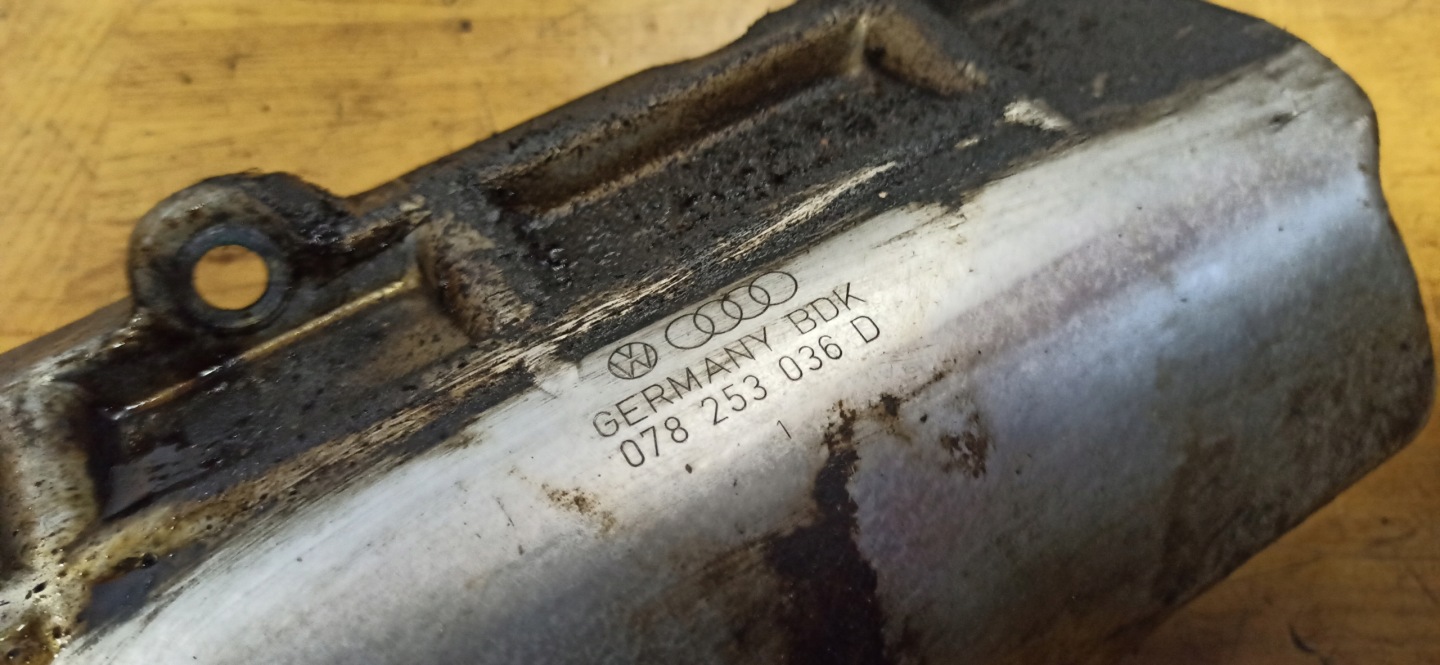 cover TERMICZNA header pipe AUDI VW 078253036D