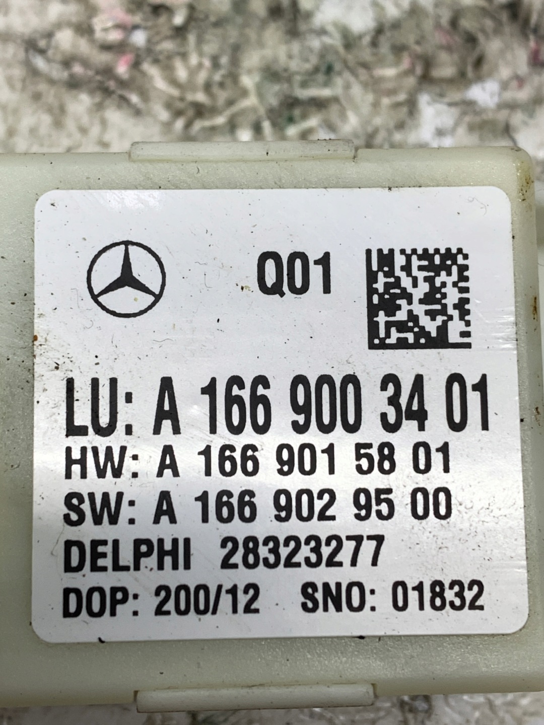 modulo Centralina luci A1669003401 MERCEDES W204 COUPE LIFT (2011-2014)