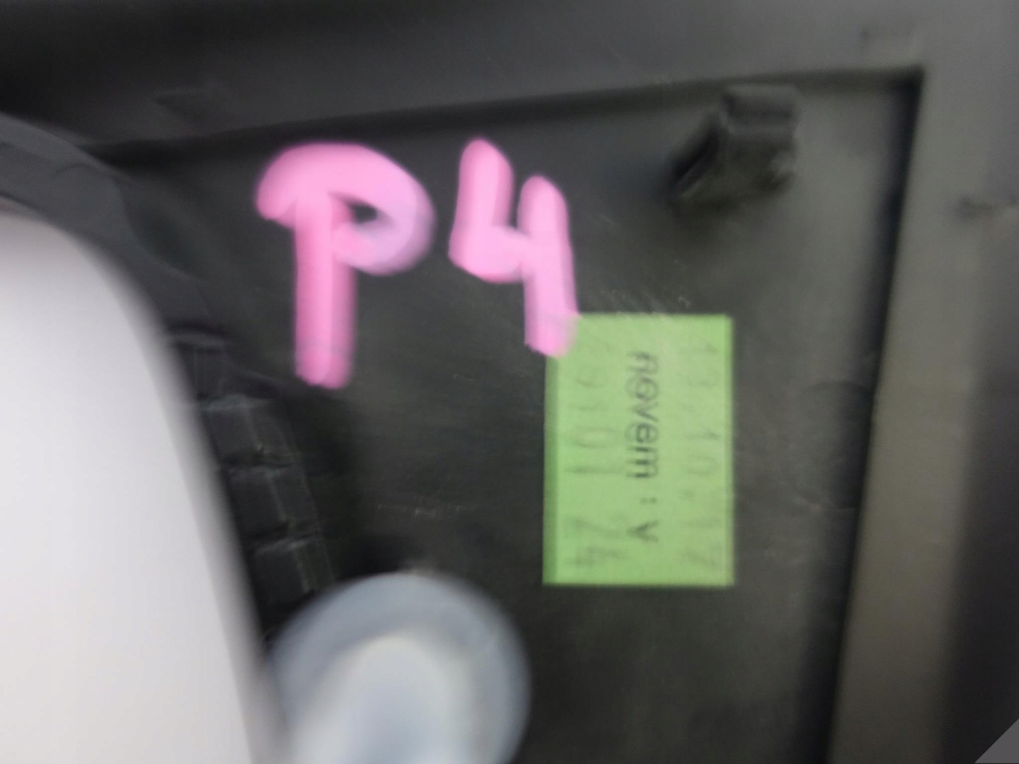 PORSCHE PANAMERA 971 moulding DEKOR door left rear part