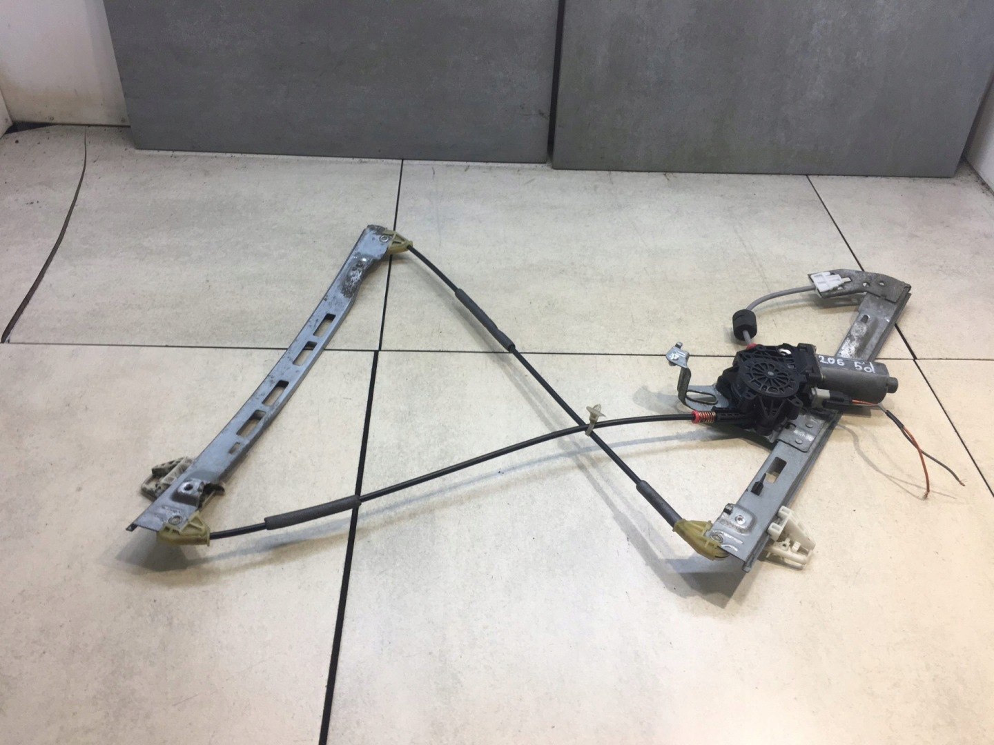 window regulator right front PEUGEOT 206 5D