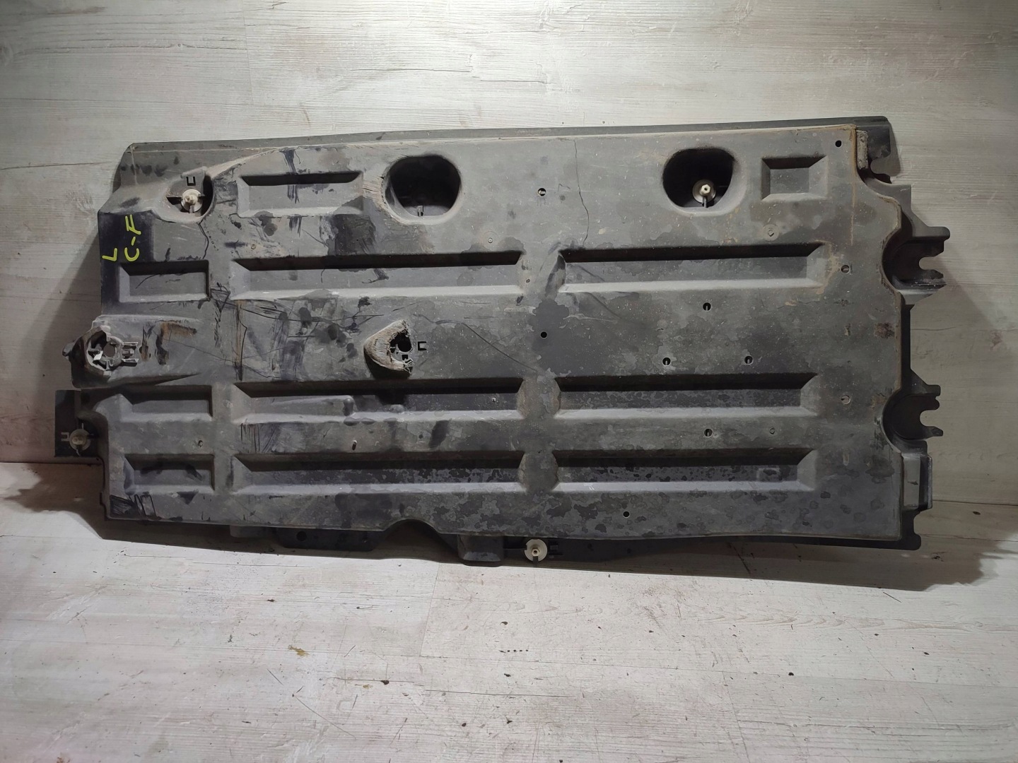 Opel Corsa F 2020 left side cover lower chassis