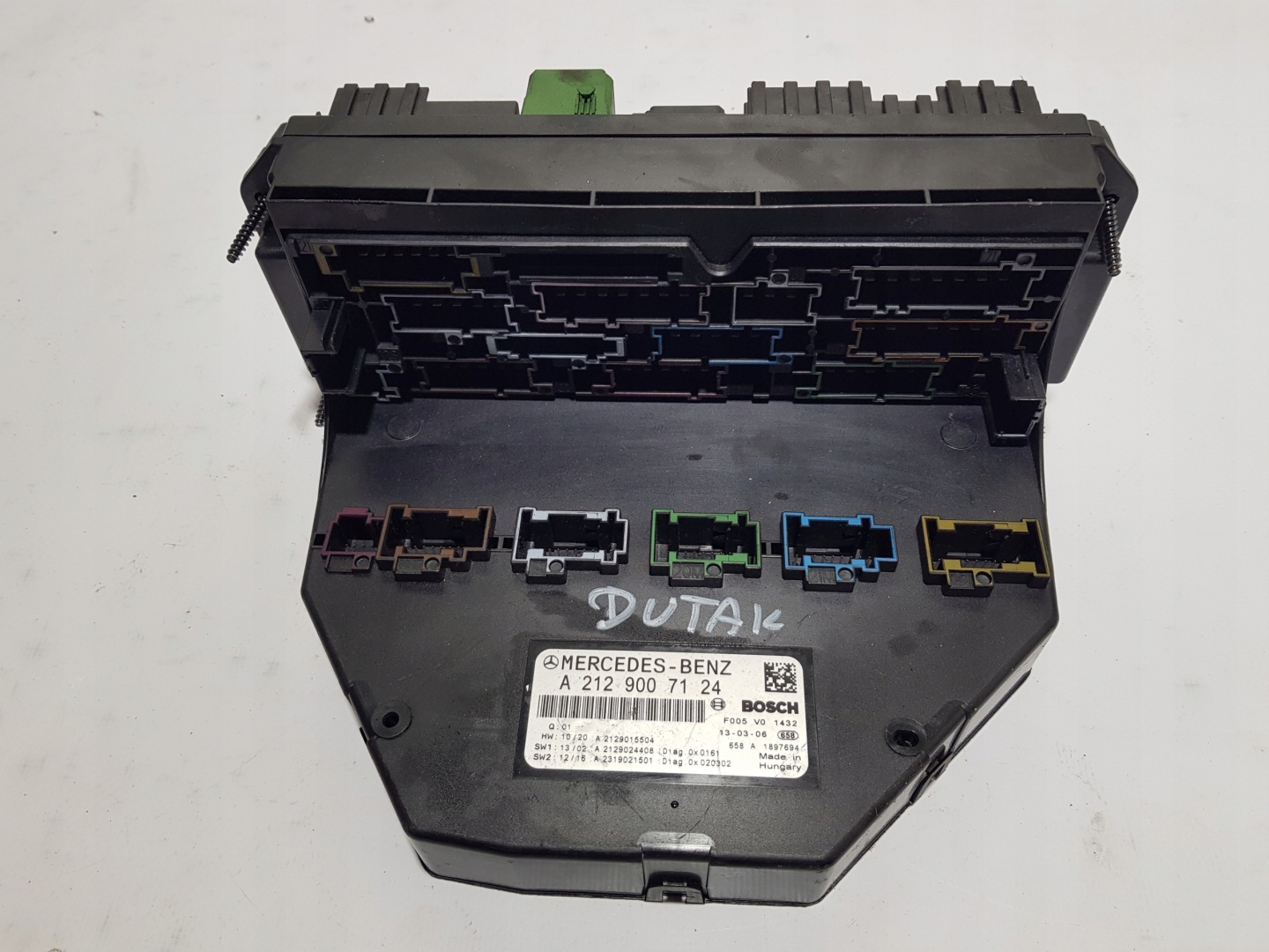 MERCEDES W212 W207 control unit module SAM 2129007124