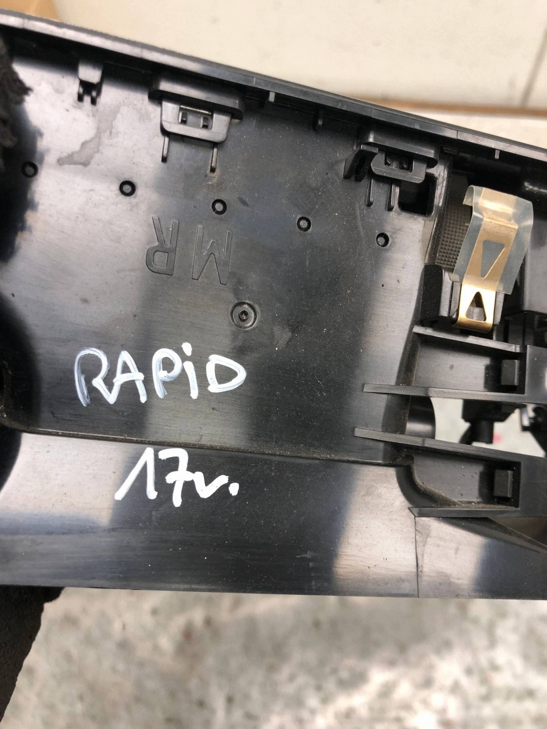 grid air conditioning devices central SKODA RAPID 5JA820951E